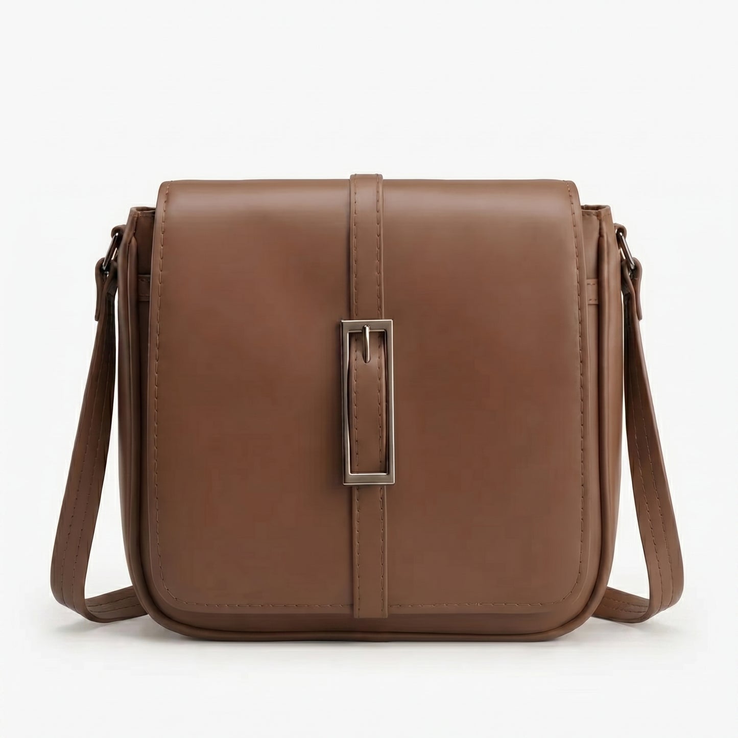 Classic Caramel Sling Bag for Women