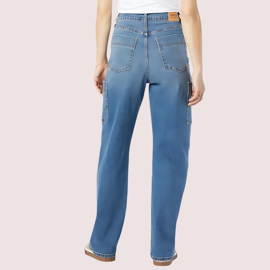 Women's Heritage Utility Loose Fit High Rise Jeans