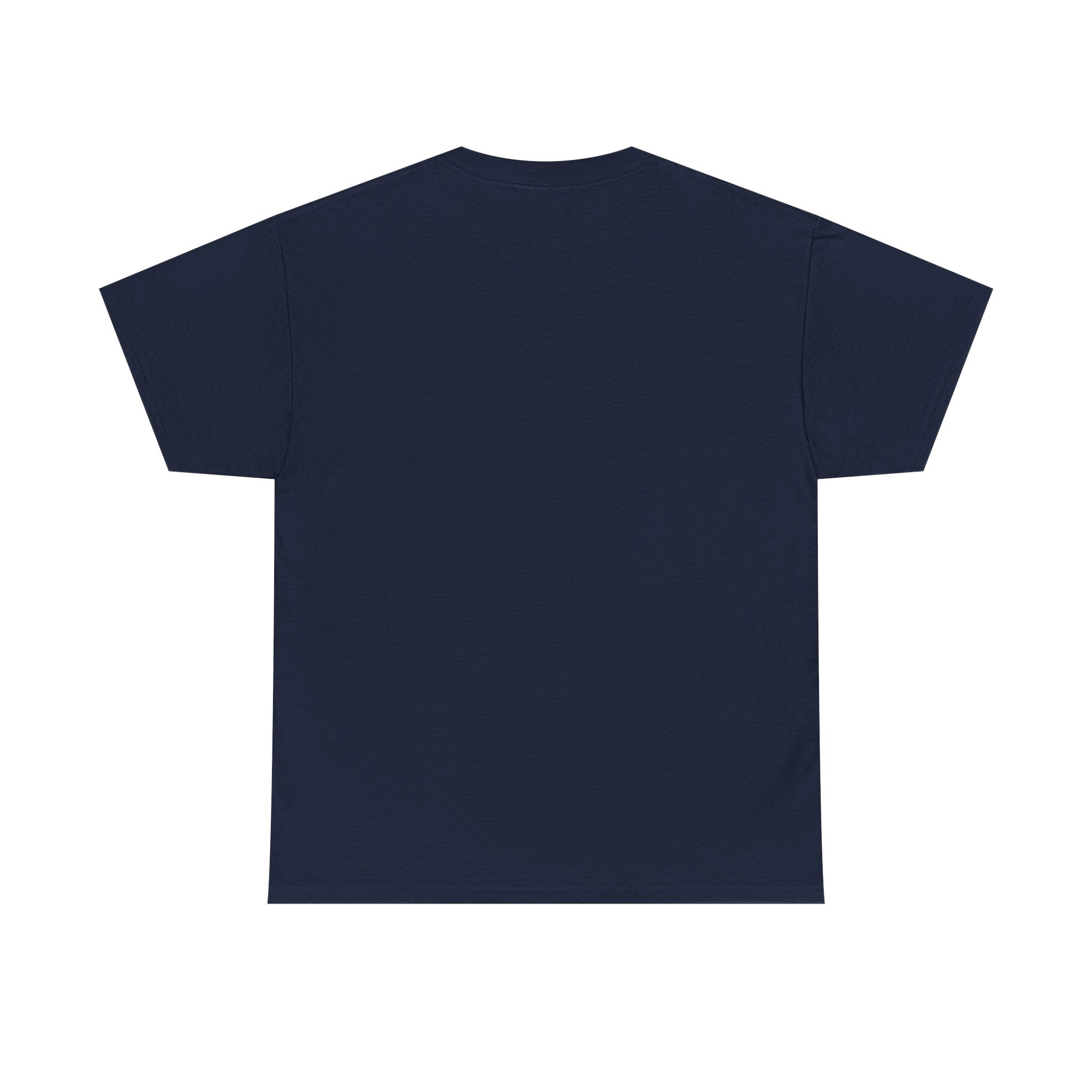BYMNVYR Minimalist Logo T‑Shirt — White Chest Text Tee