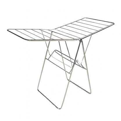 Stainless Steel Heavy Duty Foldable Cloth Drying Stand (1 Pc)