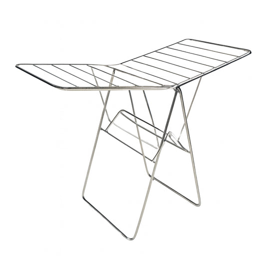 Stainless Steel Heavy Duty Foldable Cloth Drying Stand (1 Pc)