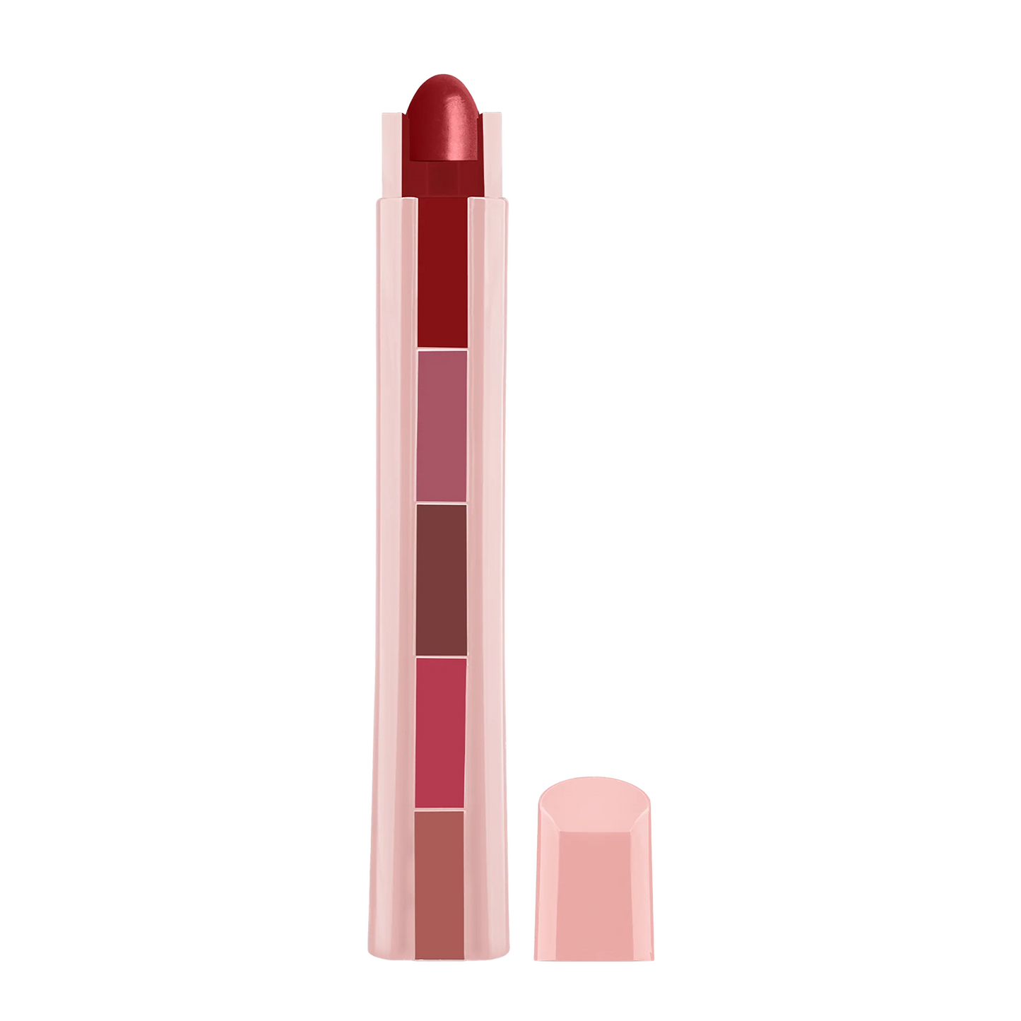 OG Beauty Sensational 5-in-1 Lipstick – Multi-Color Stick with Vitamin E – Long Lasting Matte & Creamy Finish – 7.5 GM – Travel-Friendly Lip Makeup
