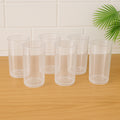 Supermom Plastic Martini Clear Glass Set – 6 Pc, 300 ML Each, Unbreakable & Reusable