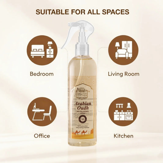 Arabian Oud Room Freshener – Bold, Warm & Long-Lasting Fragrance for Everyday Confidence | 250ML