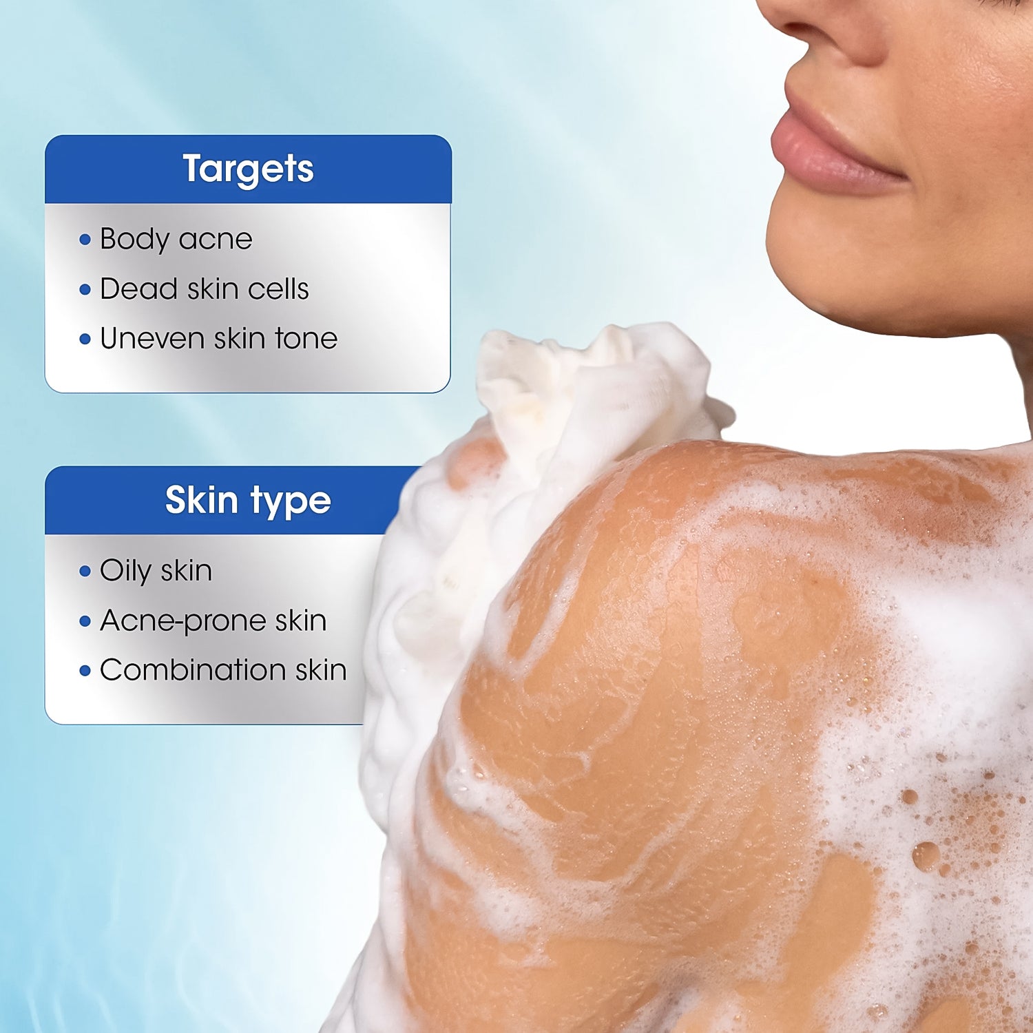 OG Beauty Science+ 1% Salicylic Acid Body Wash – Exfoliating Anti-Acne Shower Gel for Smooth, Clear & Healthy Skin – 250 ML Pump Bottle