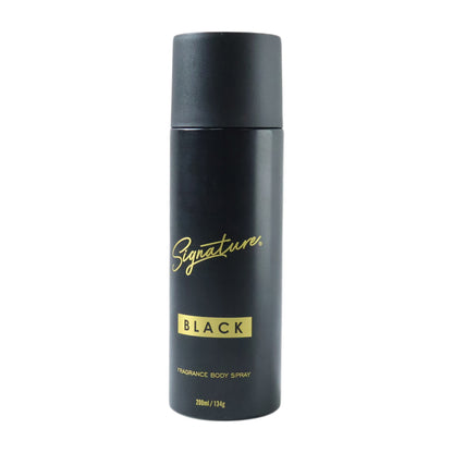 Signature Premium Black Fragrance Body Spray 200 Ml