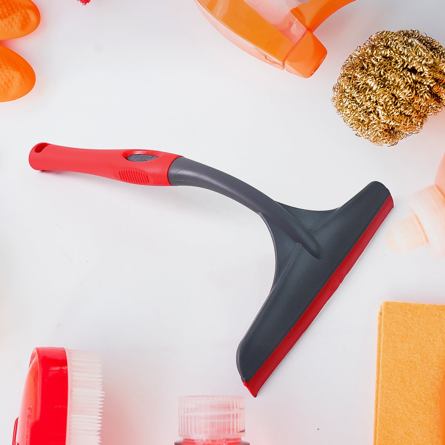 Supermom Premium Kitchen Platform and Glass Wiper – Multipurpose Cleaning Squeegee with Comfortable Handle for Kitchen, Bathroom, Windows, Mirrors, and Tiles