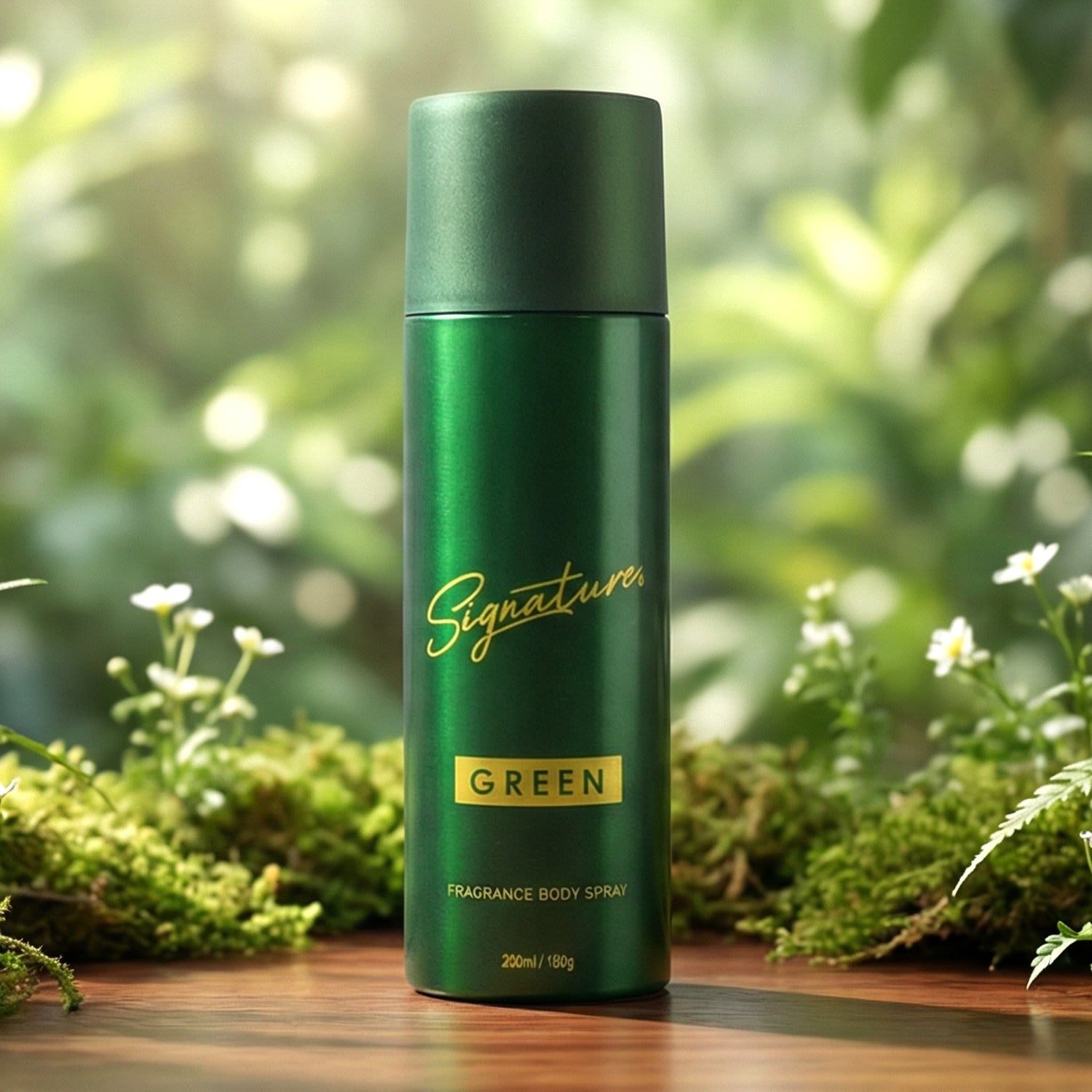 Signature Premium Green Fragrance Body Spray 200 Ml