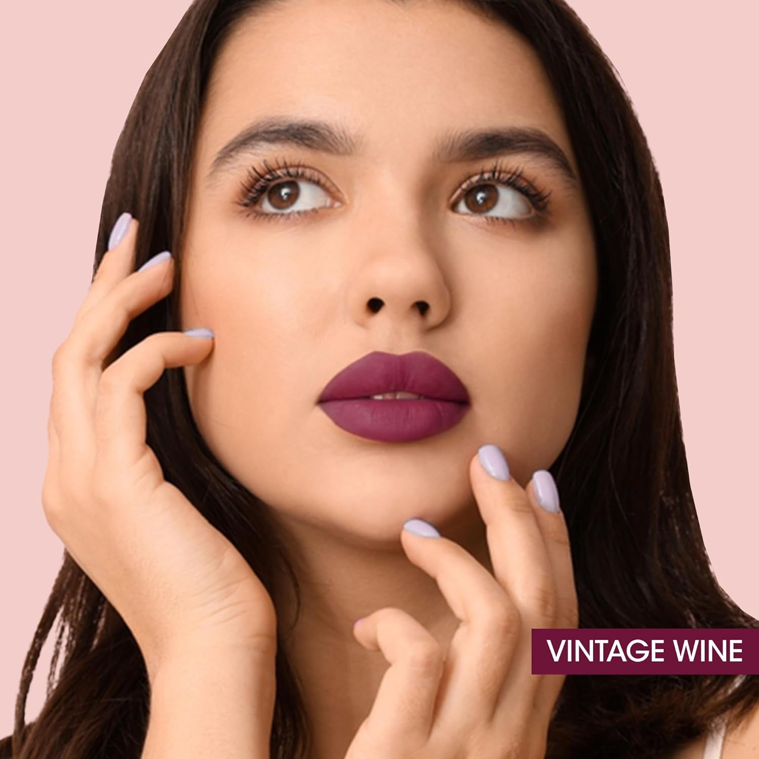 OG Beauty Vintage Wine Moisture Lock Liquid Lipstick – Long-Lasting Matte Finish with Hyaluronic Acid & Vitamin E – 4.5 ML