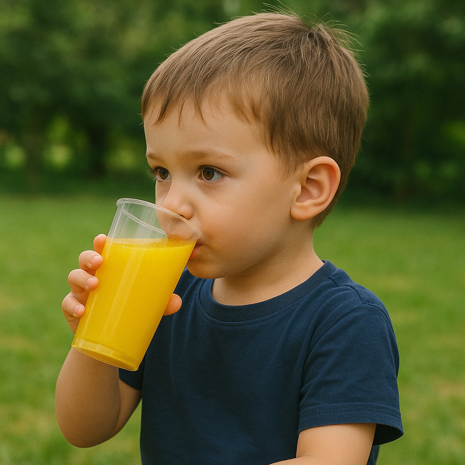 Supermom Plastic Martini Clear Glass Set – 6 Pc, 300 ML Each, Unbreakable & Reusable