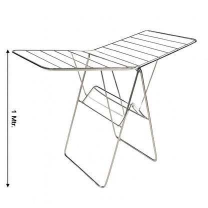 Stainless Steel Heavy Duty Foldable Cloth Drying Stand (1 Pc)