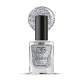 OG Beauty Silver Moonlight Starlet Glitter Nail Paint 10 ML – Quick Dry, Long-Lasting Sparkling Nail Polish for Party & Festive Look