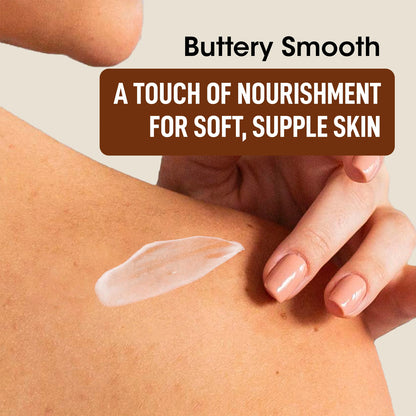 OG Beauty Science+ Cocoa Butter Body Lotion with AHA & BHA – Shea Butter Enriched Advanced Skin Care Formula for Deep Moisturization, Exfoliation, and Radiant Glow – 350 ML Pump Bottle