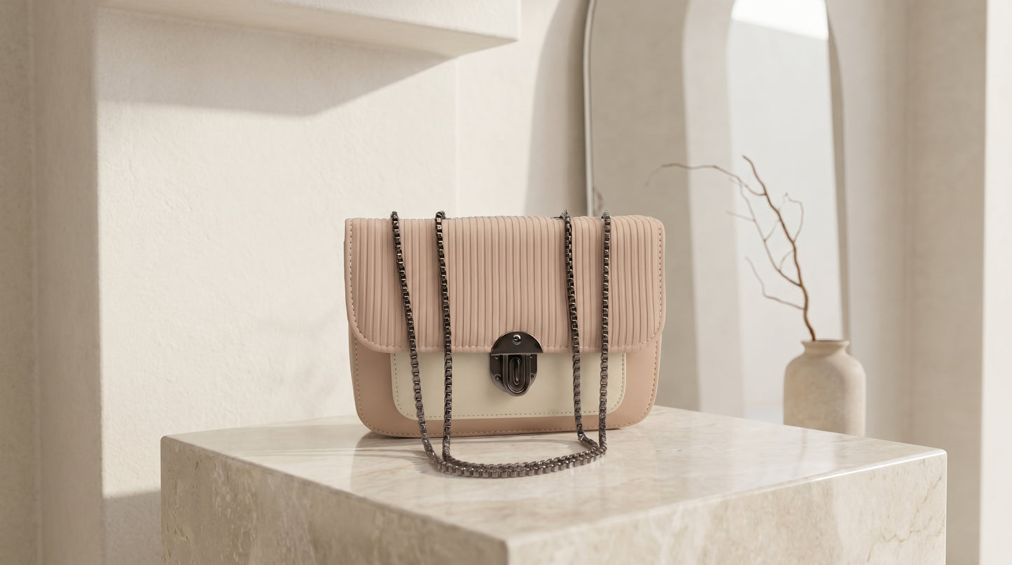 Ivory Grace Premium Chain Sling Bag
