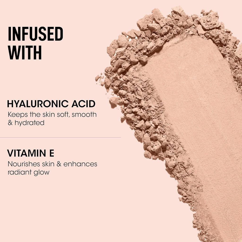 OG Beauty Brew Flawless Touch Compact Powder – Shade Brew – Enriched with Hyaluronic Acid & Vitamin E – 9 GM – Long Lasting Matte Finish