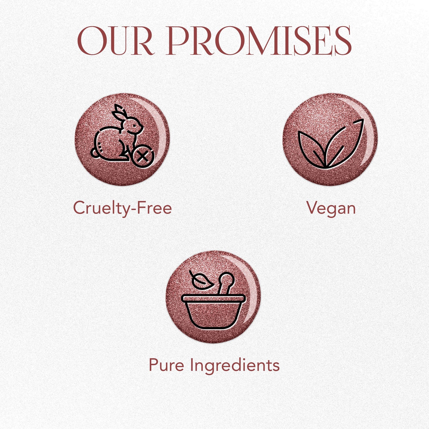 OG Beauty Metallic Rose Starlet Glitter Nail Paint – Long-Lasting Quick-Dry Sparkling Nail Polish for Party & Festive Looks – 10 ML