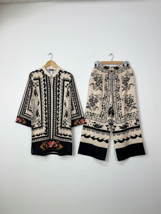 Women Ethnic Motifs Printed Regular Kurta with Palazzos