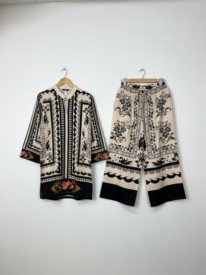 Women Ethnic Motifs Printed Regular Kurta with Palazzos