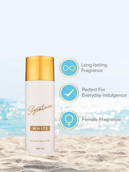 Signature Premium White Fragrance Body Spray 200 Ml