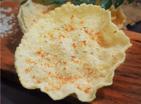 Nanki Chawal ke Papad — Light, Crunchy & Perfectly Thin Rice Papad