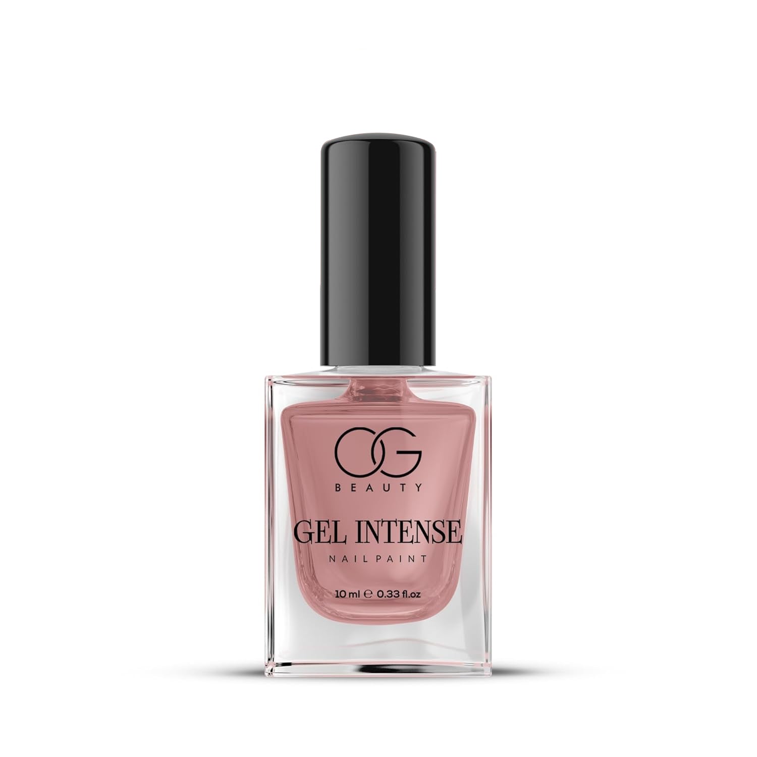 OG Beauty Pastel Peach Gel Intense Nail Polish 10 ML – Long-Lasting, Quick-Dry, Gel Finish for Salon & Home Use