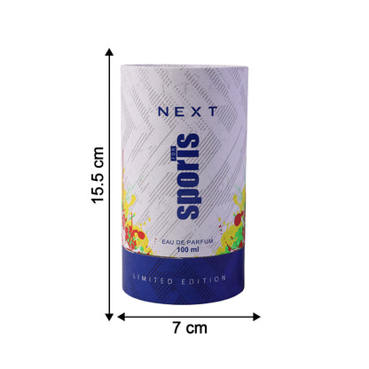 Next Sports Fragrance Eau De Perfume Long-lasting Spray For Men Daily Use (100ml)