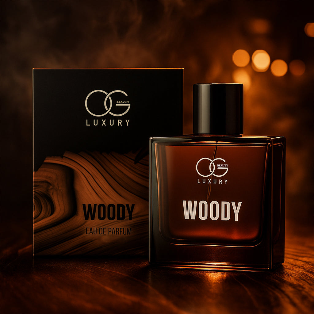OG Luxury Woody Eau De Parfum 50 ML – Long-Lasting Premium Unisex Perfume with Warm & Refined Woody Fragrance for Men and Women