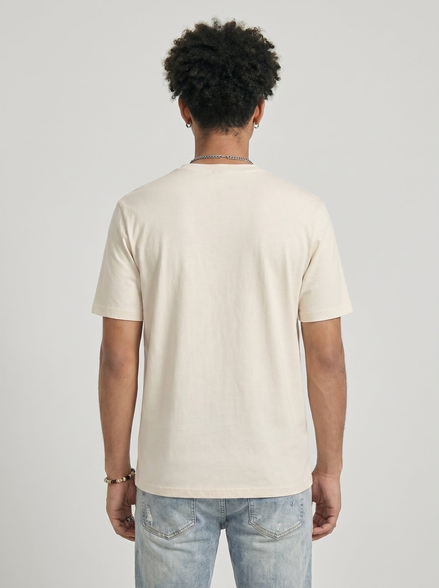 Oversized T-Shirt - Beige
