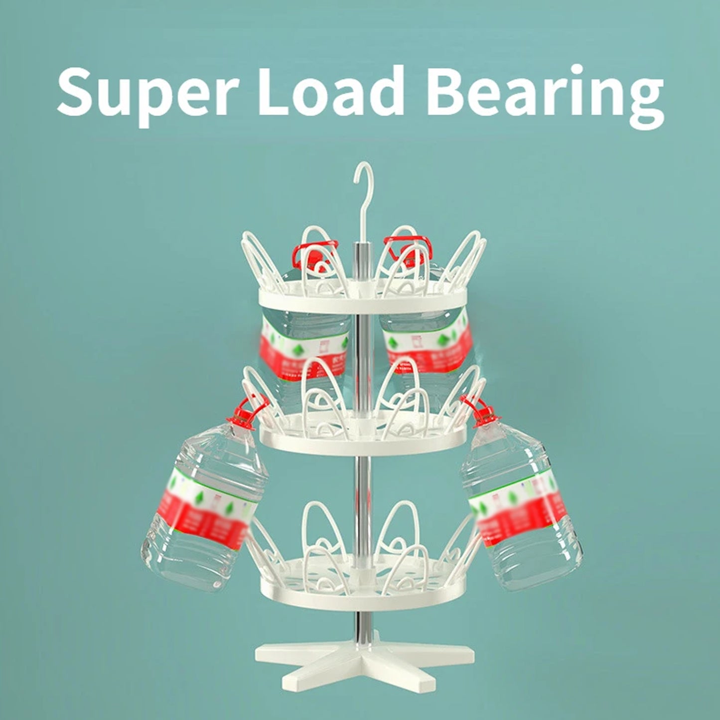 Rotating Shoe Rack 3 Layer 3 Tier Rotating Shoe Rack (1 Pc)