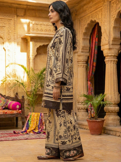 Women Ethnic Motifs Printed Regular Kurta with Palazzos