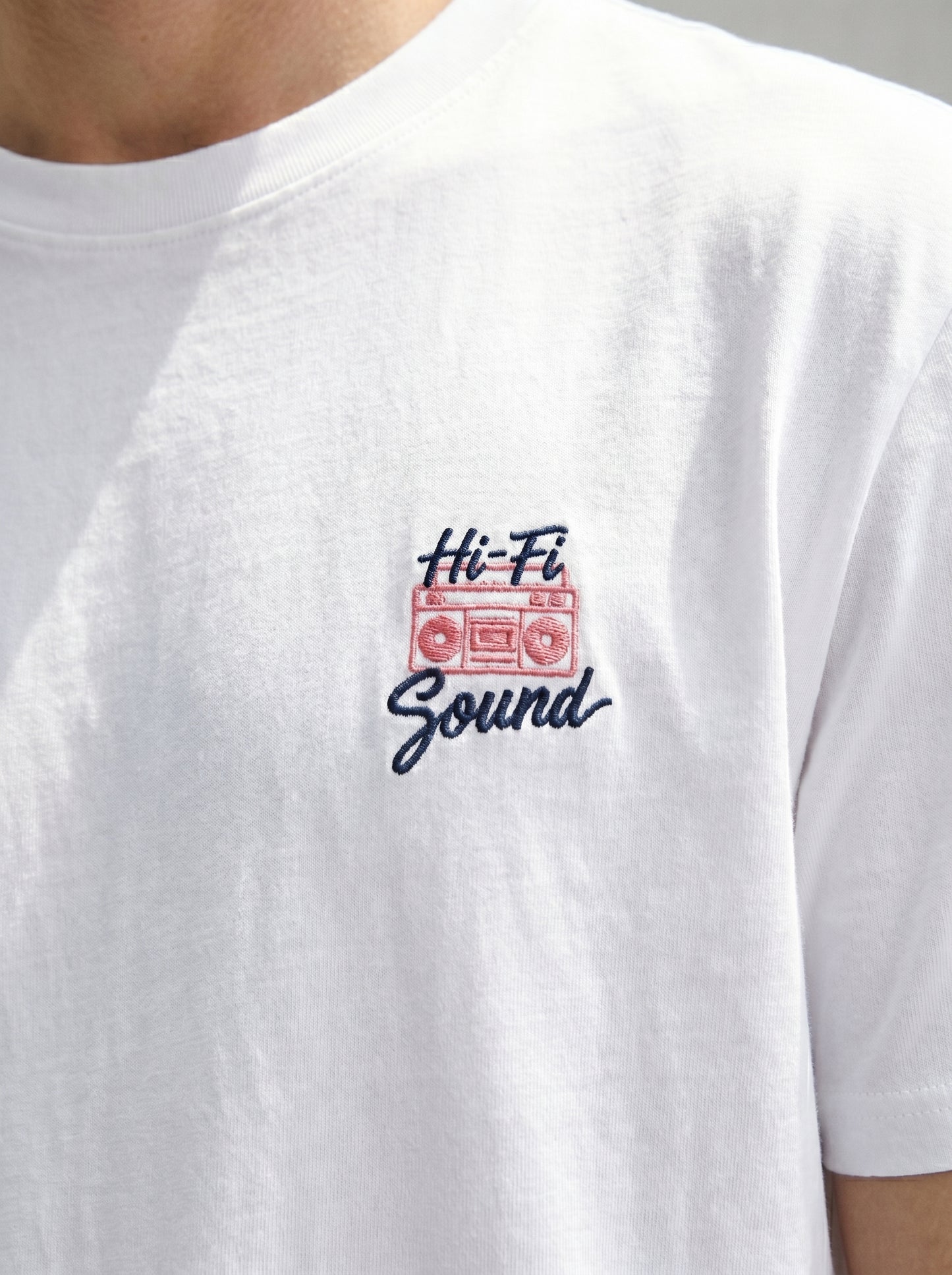 Retro Cassette Graphic Unisex Standard Crew T-Shirt