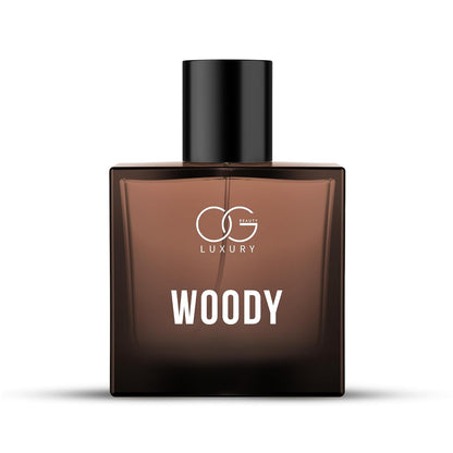 OG Luxury Woody Eau De Parfum 50 ML – Long-Lasting Premium Unisex Perfume with Warm & Refined Woody Fragrance for Men and Women
