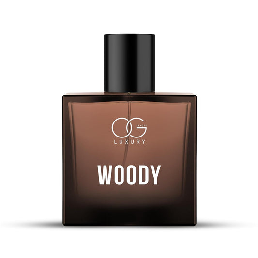 OG Luxury Woody Eau De Parfum 50 ML – Long-Lasting Premium Unisex Perfume with Warm & Refined Woody Fragrance for Men and Women