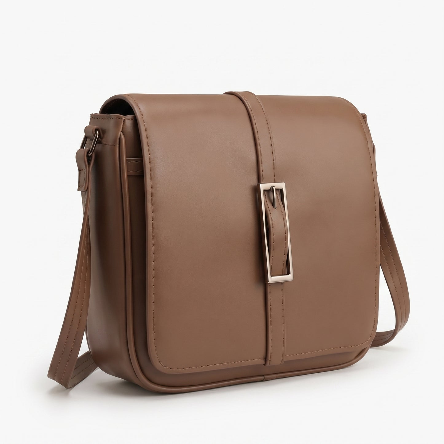 Classic Caramel Sling Bag for Women