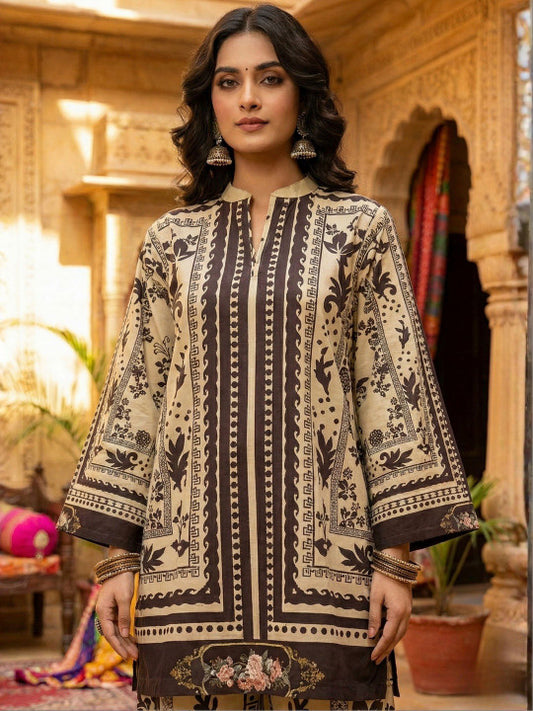 Women Ethnic Motifs Printed Regular Kurta with Palazzos