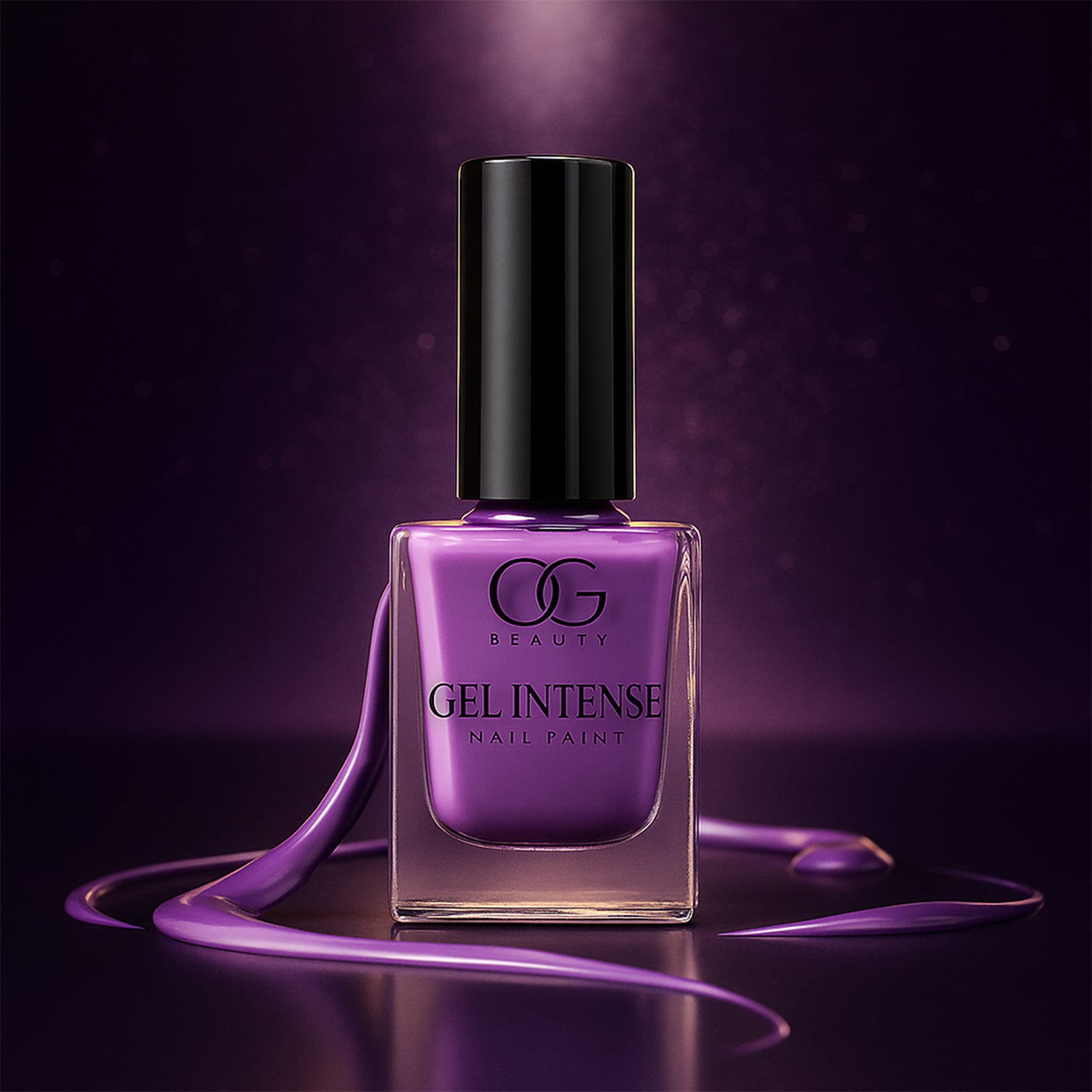 OG Beauty Rosy Glow Gel Intense Nail Polish 10 ML – Long-Lasting, Quick-Dry, Gel Finish for Salon & Home Use