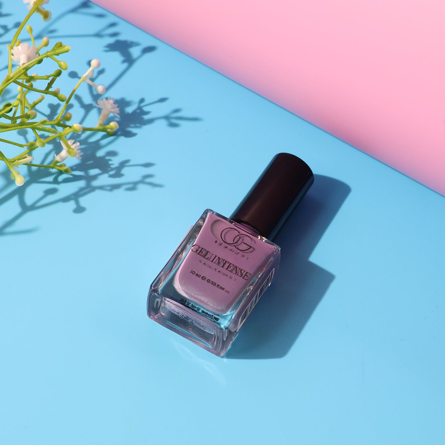 OG Beauty Rosy Glow Gel Intense Nail Polish 10 ML – Long-Lasting, Quick-Dry, Gel Finish for Salon & Home Use