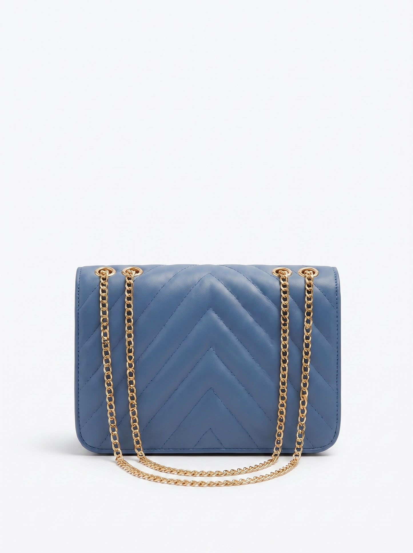 SkyLuxe Chevron Blue Sling Bag for Women