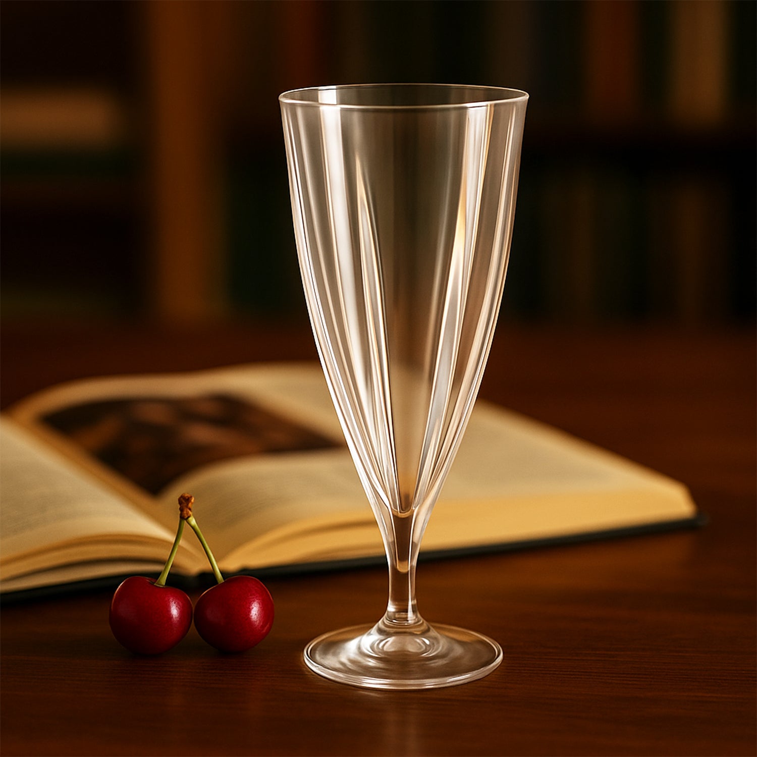 Shake Coco Glass Set – 6 Piece Transparent Tall Glasses for Milkshakes, Juices, Mocktails &amp; Party Drinks (230 ml Each)