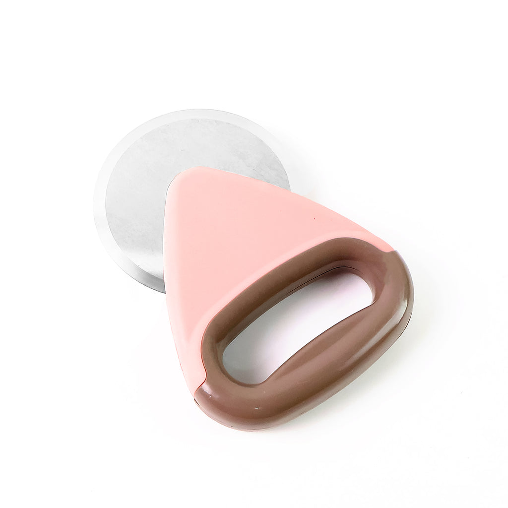 HomeChef Ergonomic Pizza Cutter with Stainless Steel Rotating Wheel Blade – 1 Pc | Sharp, Durable & Easy to Use