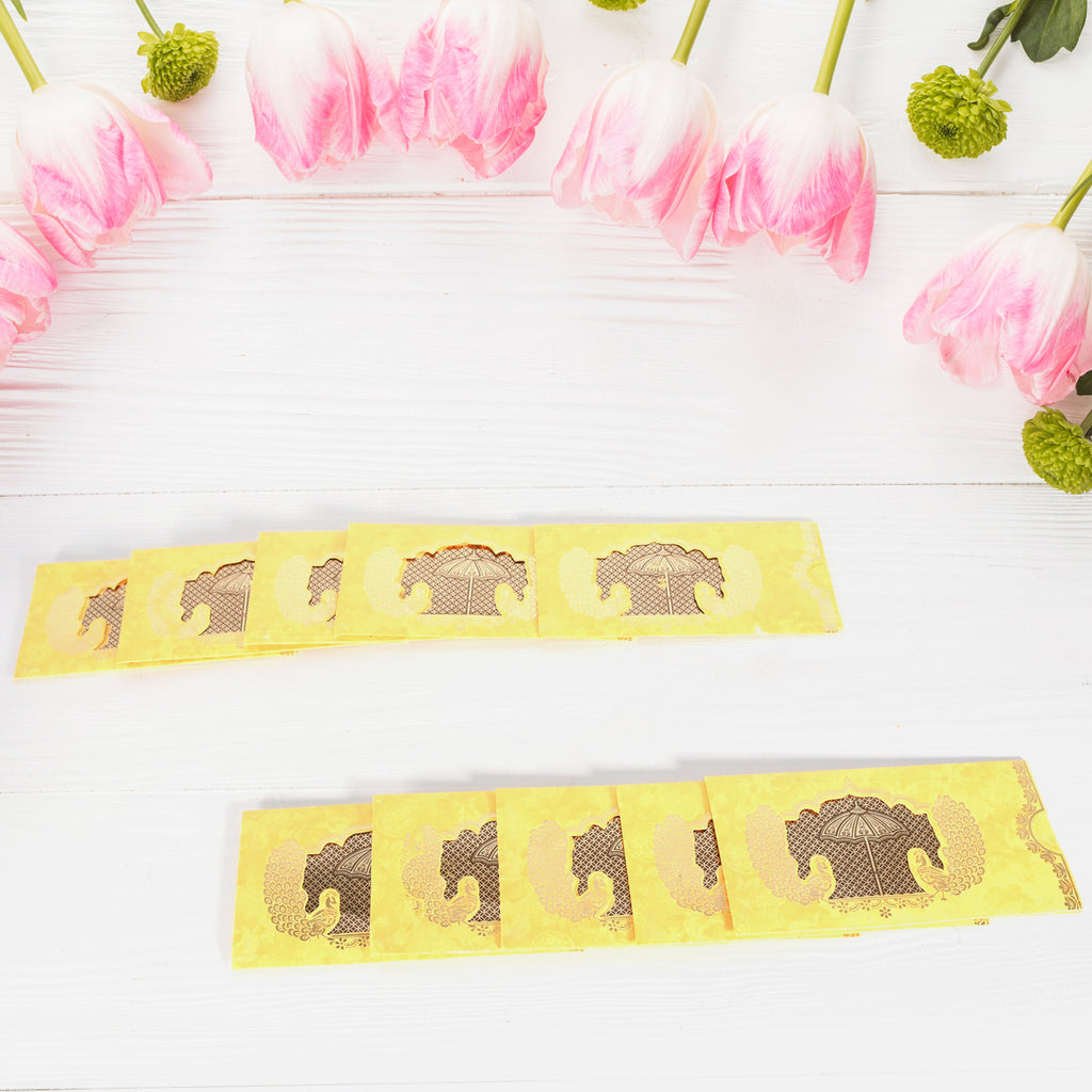 Wedding Gift Envelopes (Pack of 10) – Premium Multicolor Cash & Shagun Covers for Weddings, Birthdays, Anniversaries & Festivals