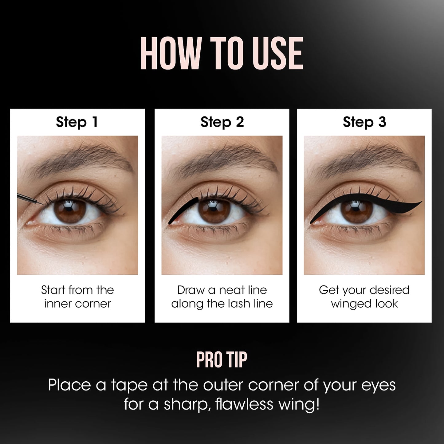 OG Beauty Mystic Eyeliner 4.5 ml – Intense Matte Waterproof Liquid Eyeliner with Precision Brush, Smudge-Proof & Long-Lasting Eye Makeup