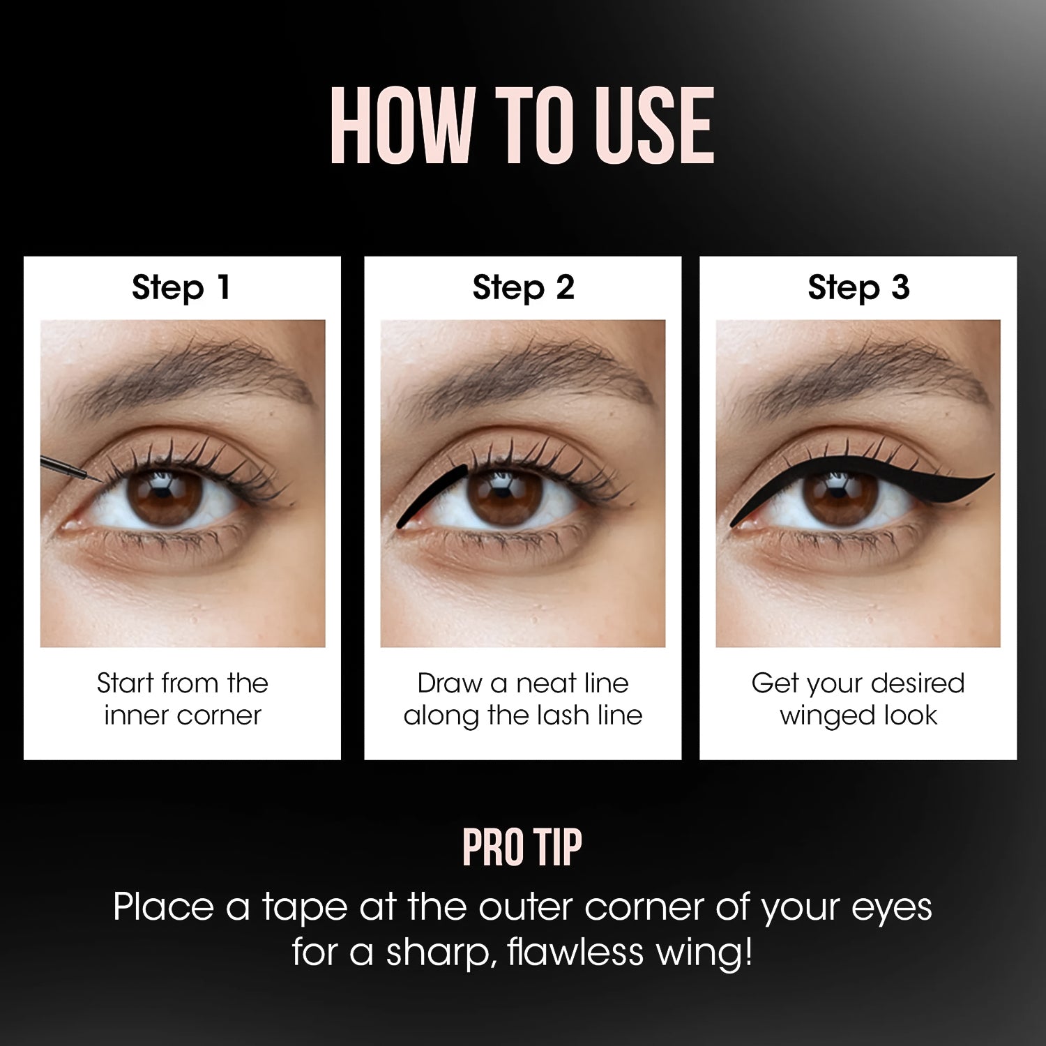 OG Beauty Mystic Eyeliner 4.5 ml – Intense Matte Waterproof Liquid Eyeliner with Precision Brush, Smudge-Proof & Long-Lasting Eye Makeup