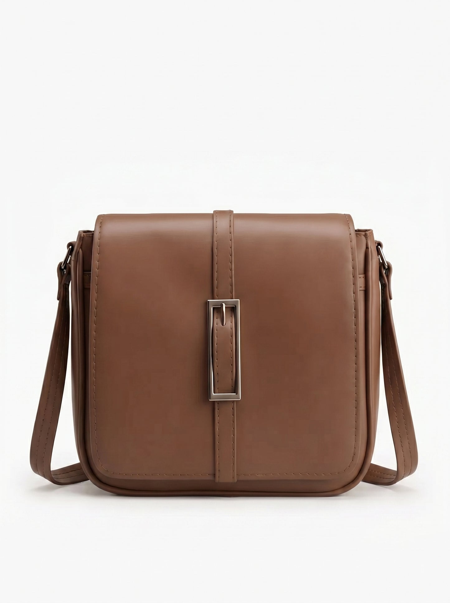 Classic Caramel Sling Bag for Women