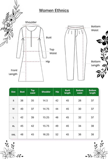 Women Printed Sleevlees Kurta Plazzos Set