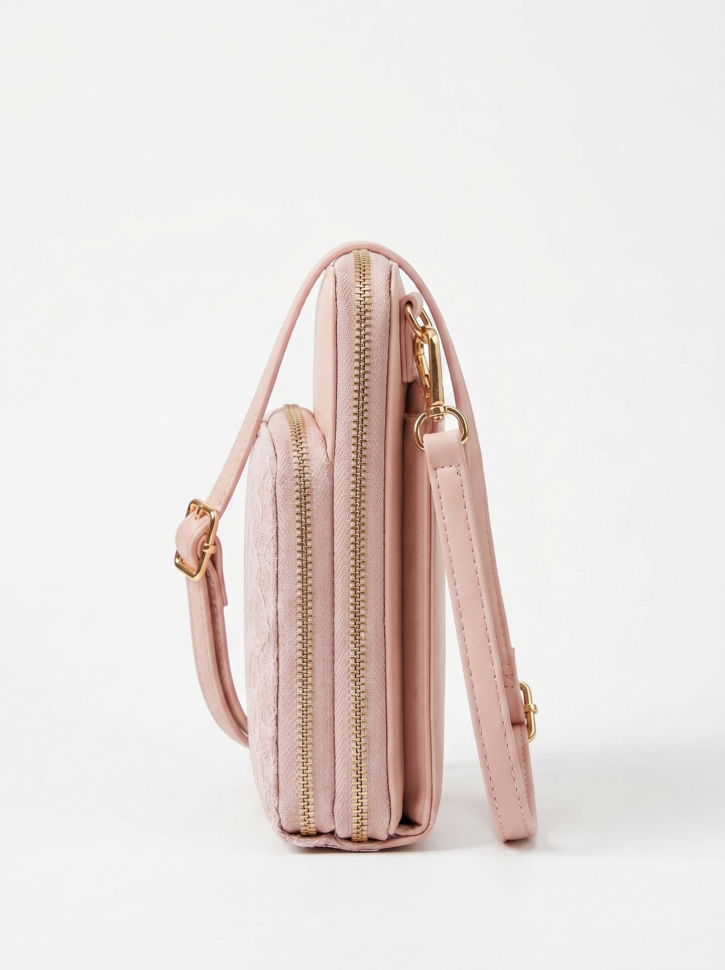 Blush Bloom Ethnic Crossbody Sling Bag