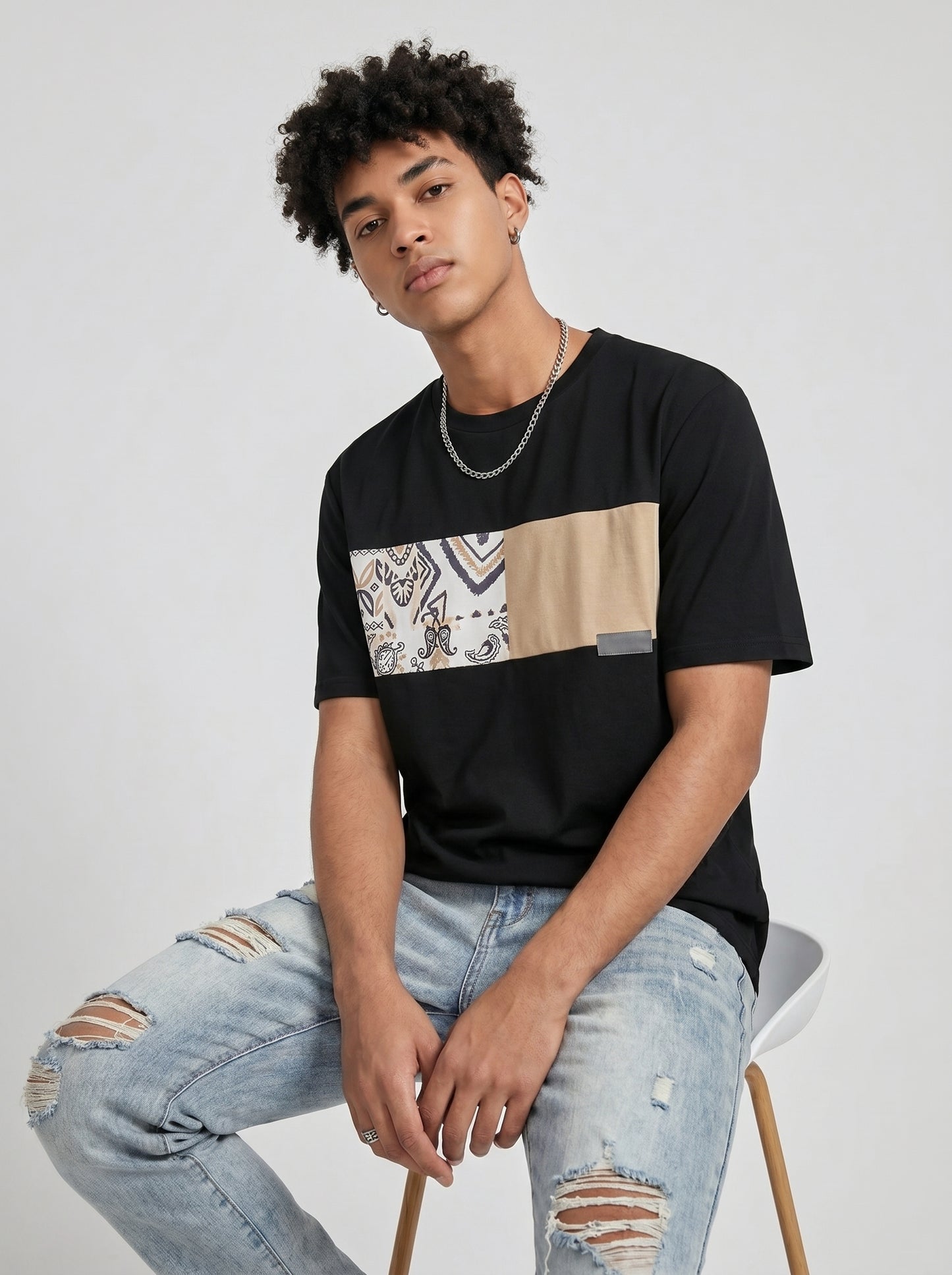 Oversized T-Shirt - Black