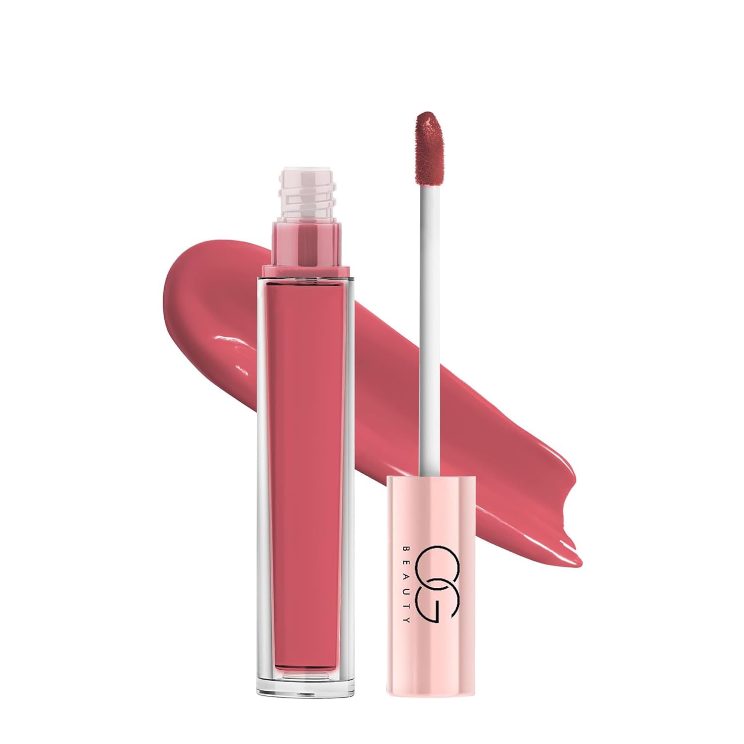 OG Beauty Coral Charm Moisture Lock Liquid Lipstick – Long-Lasting Matte Finish with Hyaluronic Acid & Vitamin E – 4.5 ML