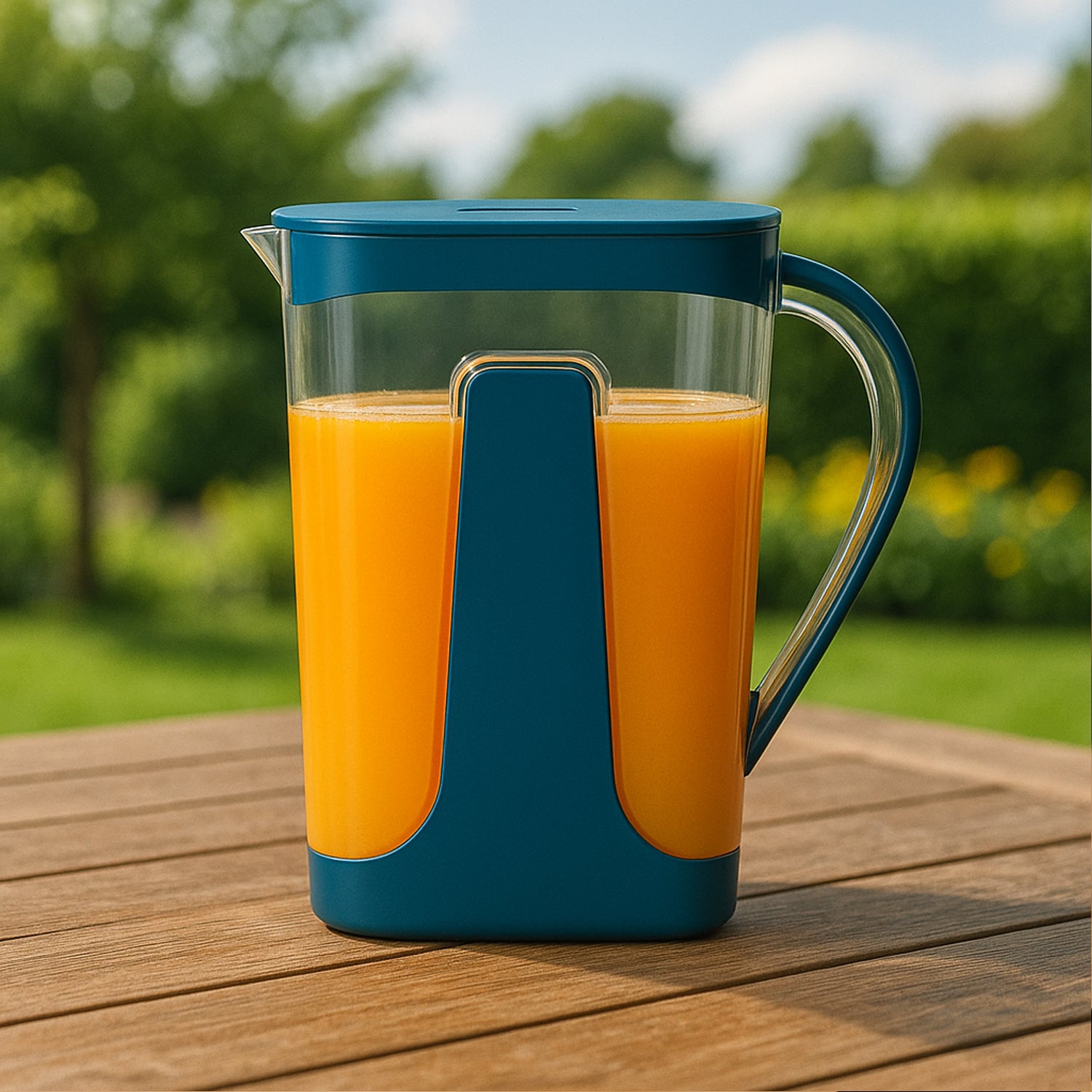 Supermom Plastic Pure Water Jug – 2000 ML, Transparent, Unbreakable & Reusable