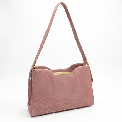 BlushAura Textured Pink Sling Bag for Women